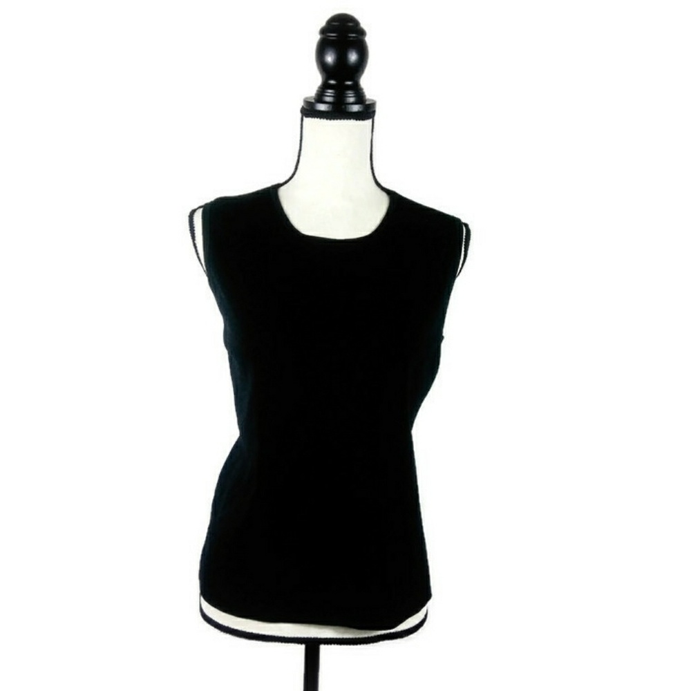 Spenser Jeremy Luxe Classic Sleeveless Knit Top